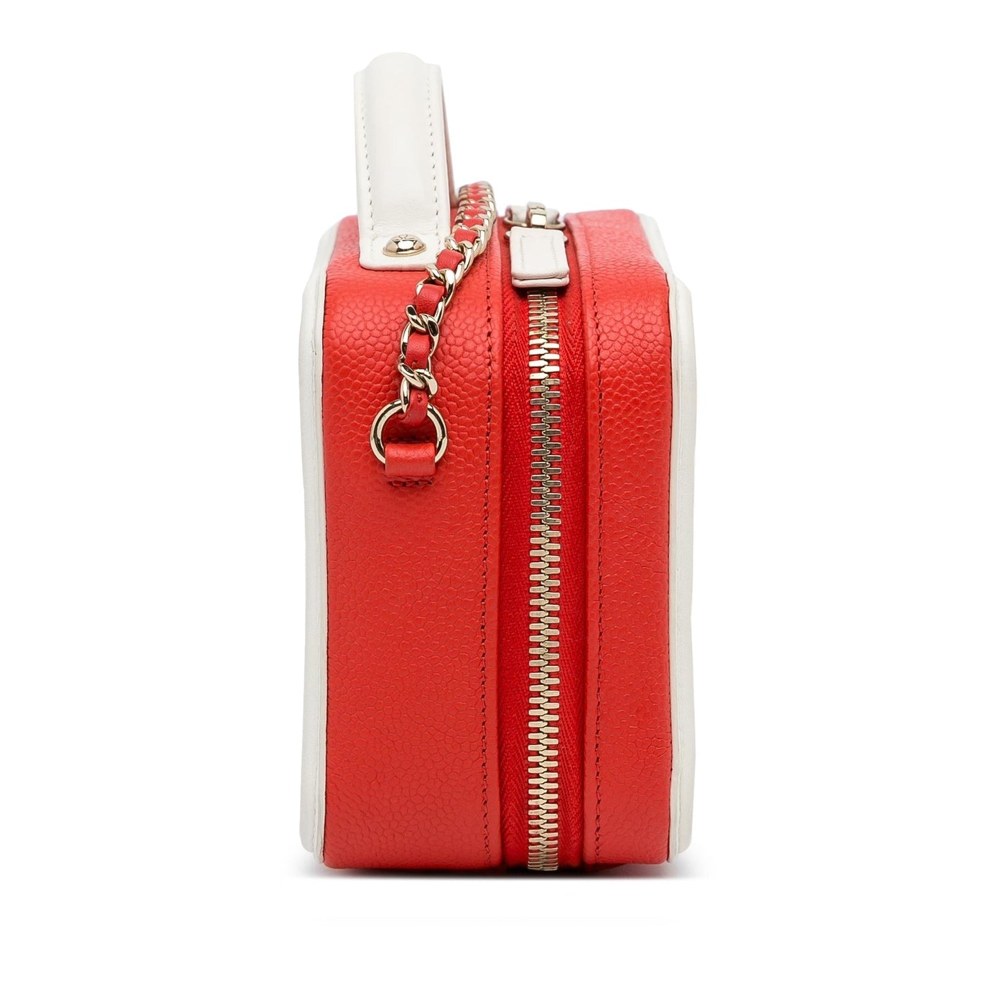 Chanel Small Caviar CC Filigree Vanity Bag