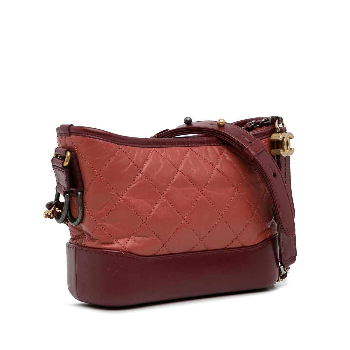 Chanel Small Chevron Lambskin Gabrielle Crossbody (SHG-q9zIgx)