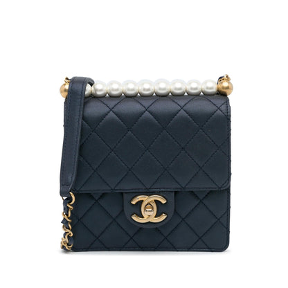 Chanel Small Chic Pearls Flap Bag