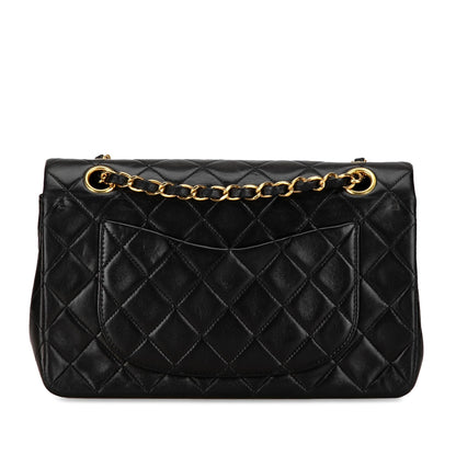 Chanel Small Classic Lambskin Double Flap (SHG-HJFEAA)