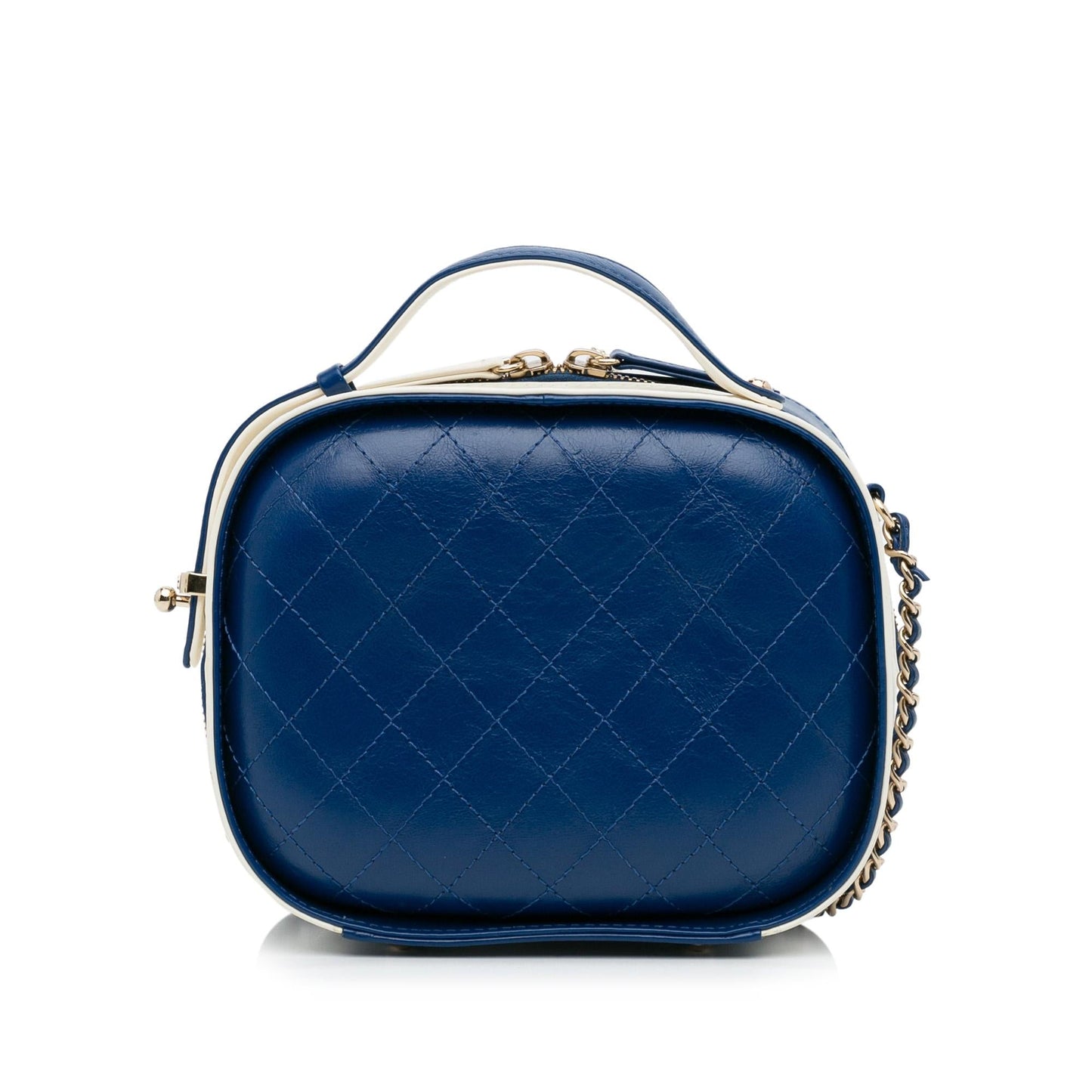 Chanel Small Crumpled Calfskin Vanity Case