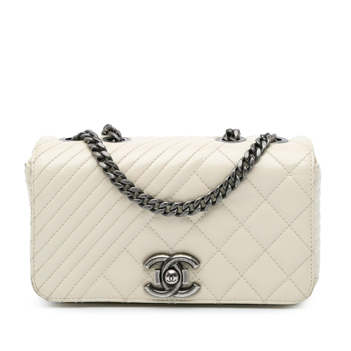 Chanel Small Glazed Calfskin Coco Boy Flap