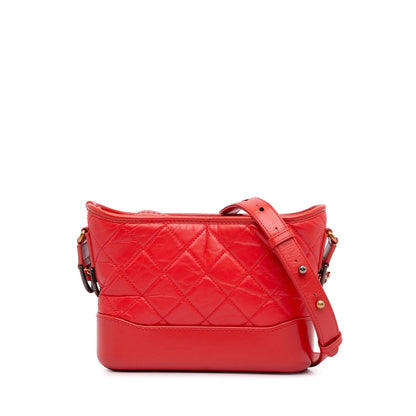 Chanel Small Lambskin Gabrielle Crossbody Bag (SHG-RFaMlk)