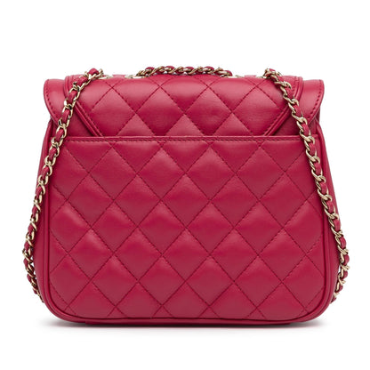 Chanel Small Lambskin Lovely Day Flap (SHG-lstb4h)
