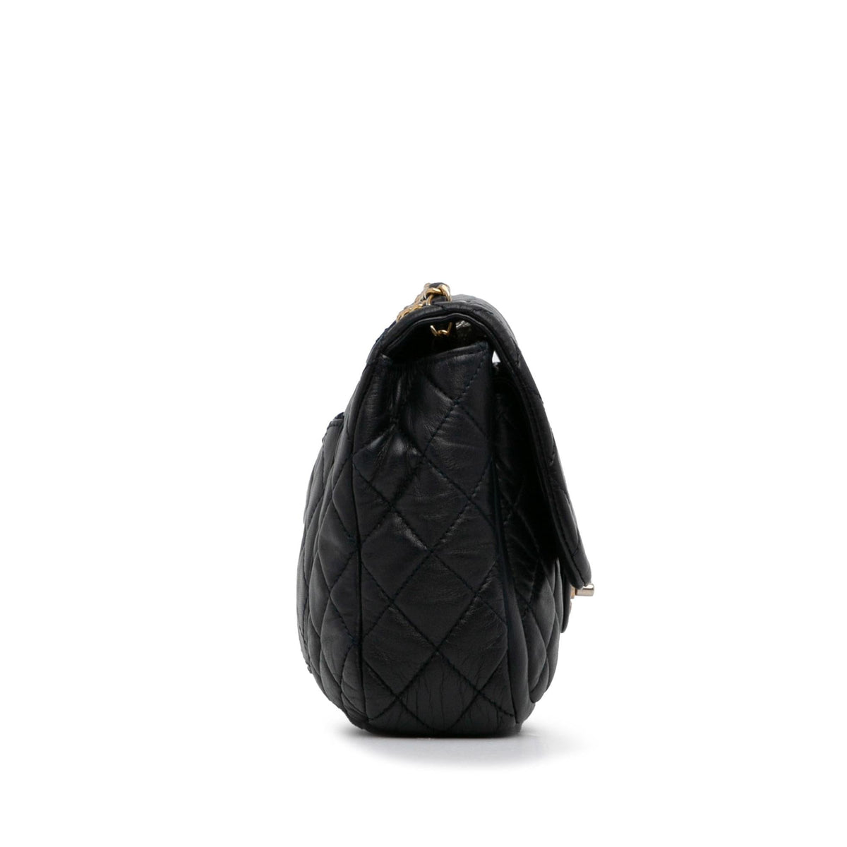 Chanel Small Lambskin Single Flap (SHG-HELS4Y)