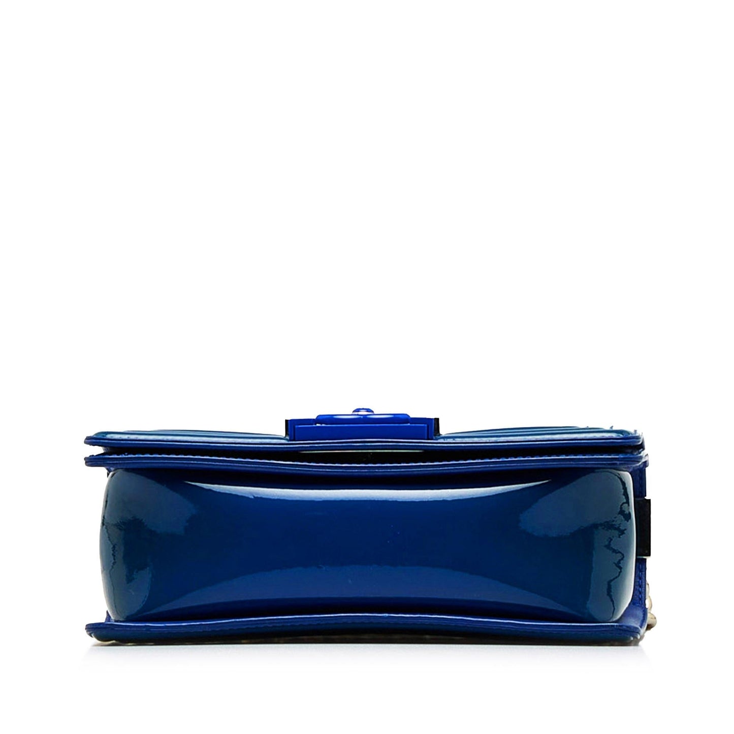 Chanel Small Patent Boy Plexiglass Crossbody Bag