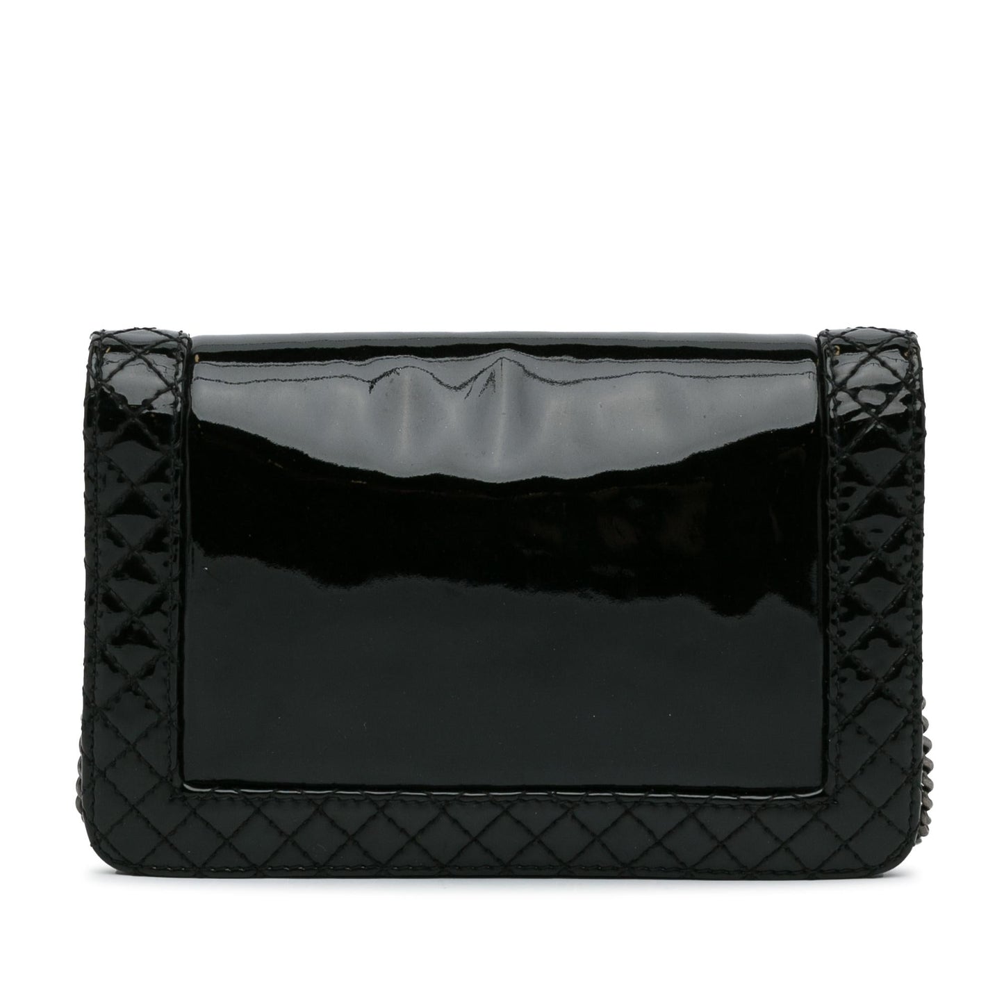 Chanel Small Patent Boy Reverso Flap