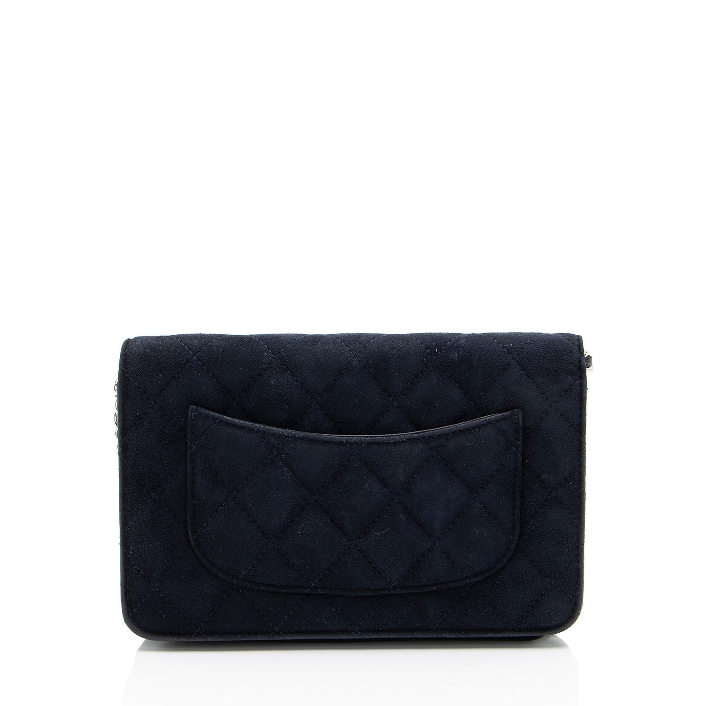 Chanel Suede Cocostellar Wallet on Chain