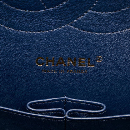 Chanel Tricolor Medium Classic Double Flap bag (SHG-B078YB)