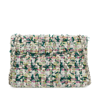 Chanel Tweed Beauty Lock Flap Bag (SHG-3g9Hun)