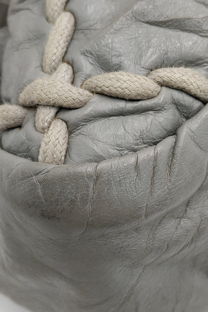 Ultra Stitch Flap Bag Grey