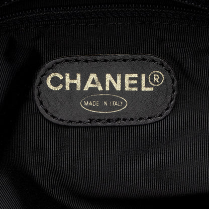 Chanel Vintage Lambskin CC Logo Tote (SHF-22846)