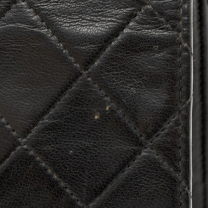Chanel Vintage Lambskin Small Snap Flap Bag (SHF-21730)