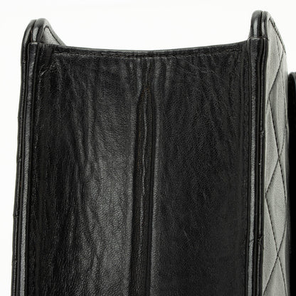 Chanel Vintage Lambskin Small Snap Flap Bag (SHF-21730)