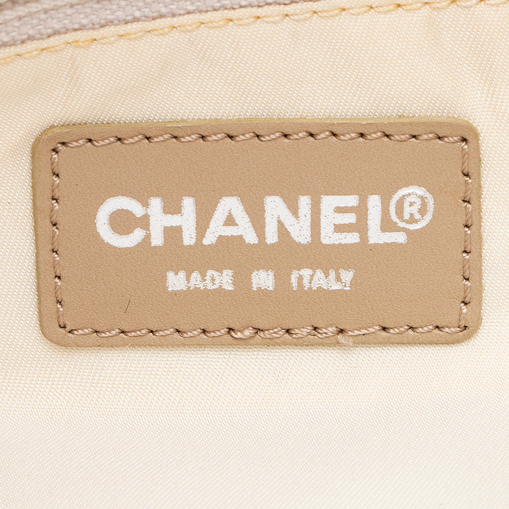 Chanel Vintage Nylon Travel Line Large Tote (SHF-21362)