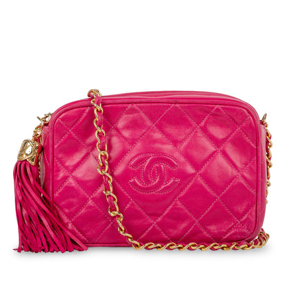 Vintage Lambskin Tassel Bag