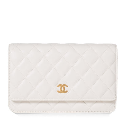 Fringed Wallet on Chain - Lambskin