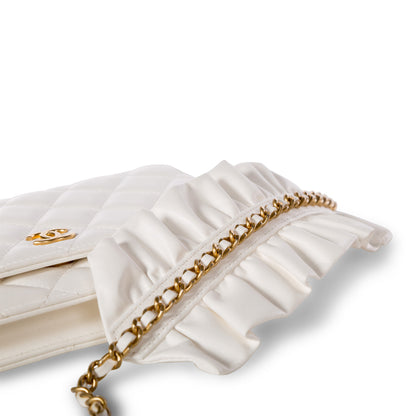 Fringed Wallet on Chain - Lambskin
