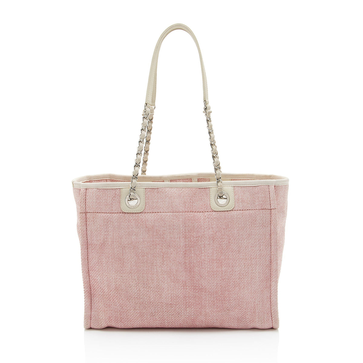Chanel Woven Straw Deauville Small Tote (SHF-dndV47)