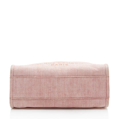 Chanel Woven Straw Deauville Small Tote (SHF-dndV47)