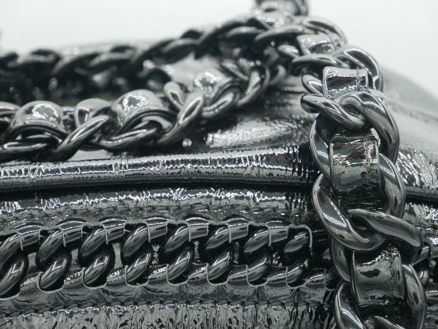 Chanel bag in patent leather