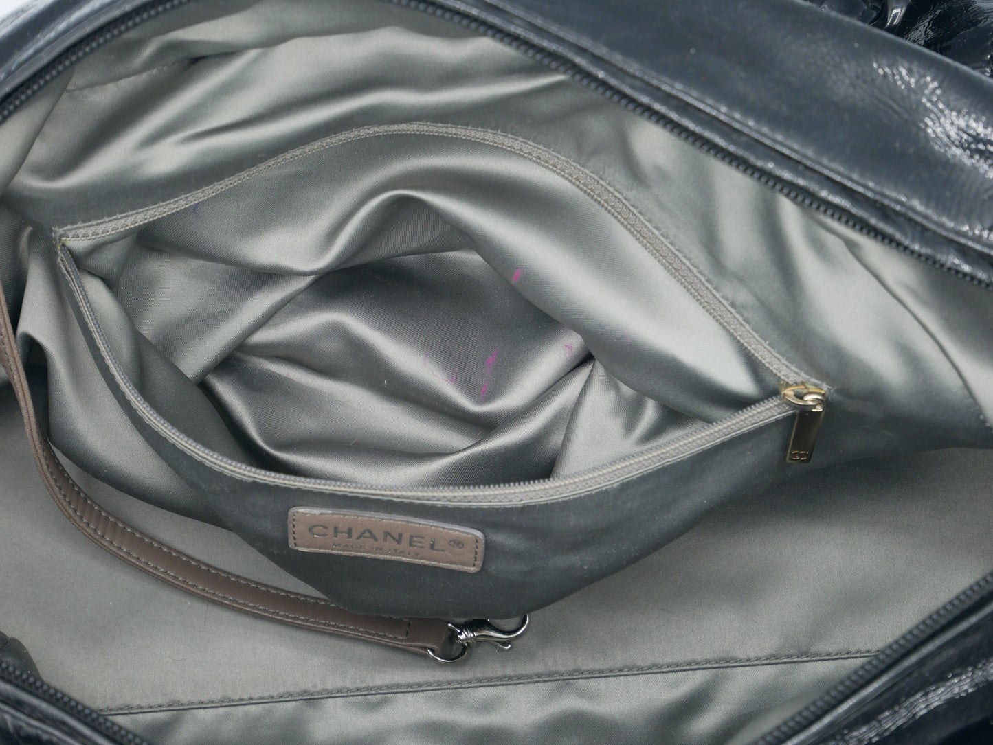 Chanel bag in patent leather