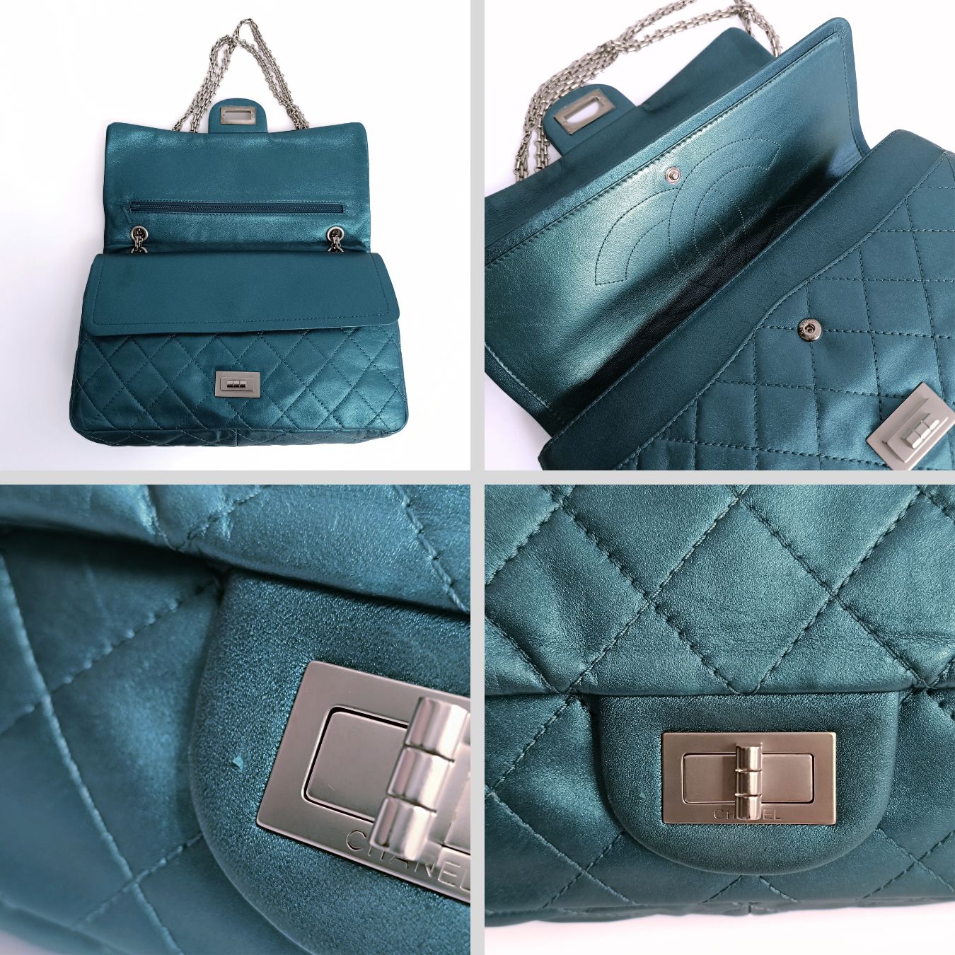 Chanel Chanel shoulder bag 2.55 Dekamatrasse 30 Large double flap - '10s