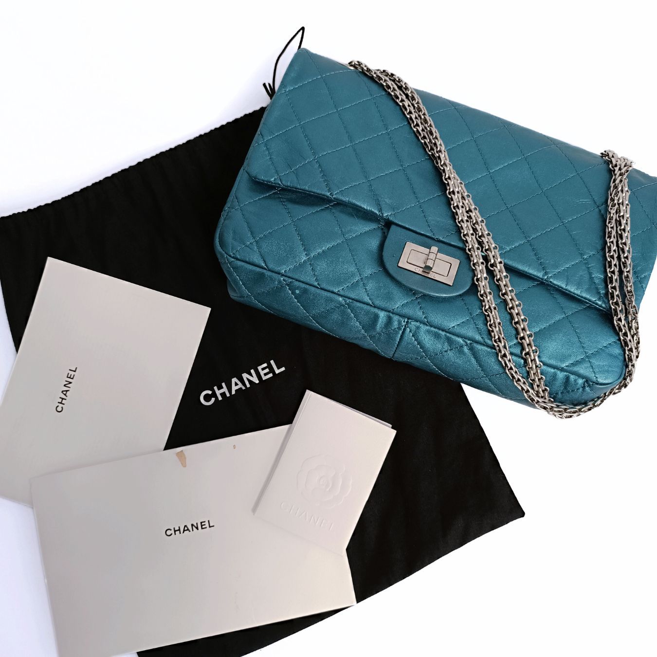 Chanel Chanel shoulder bag 2.55 Dekamatrasse 30 Large double flap - '10s
