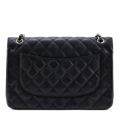 Chanel Black Caviar Jumbo Double Flap Bag