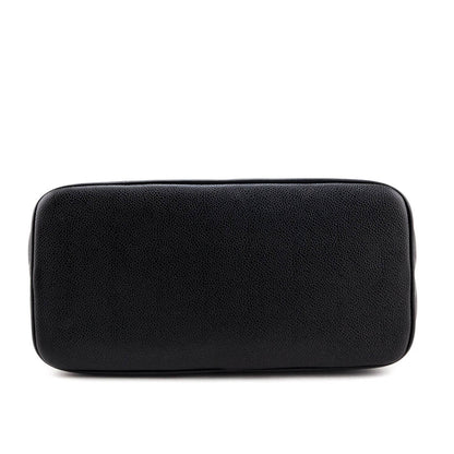 Chanel Black Caviar Vintage Medallion Tote