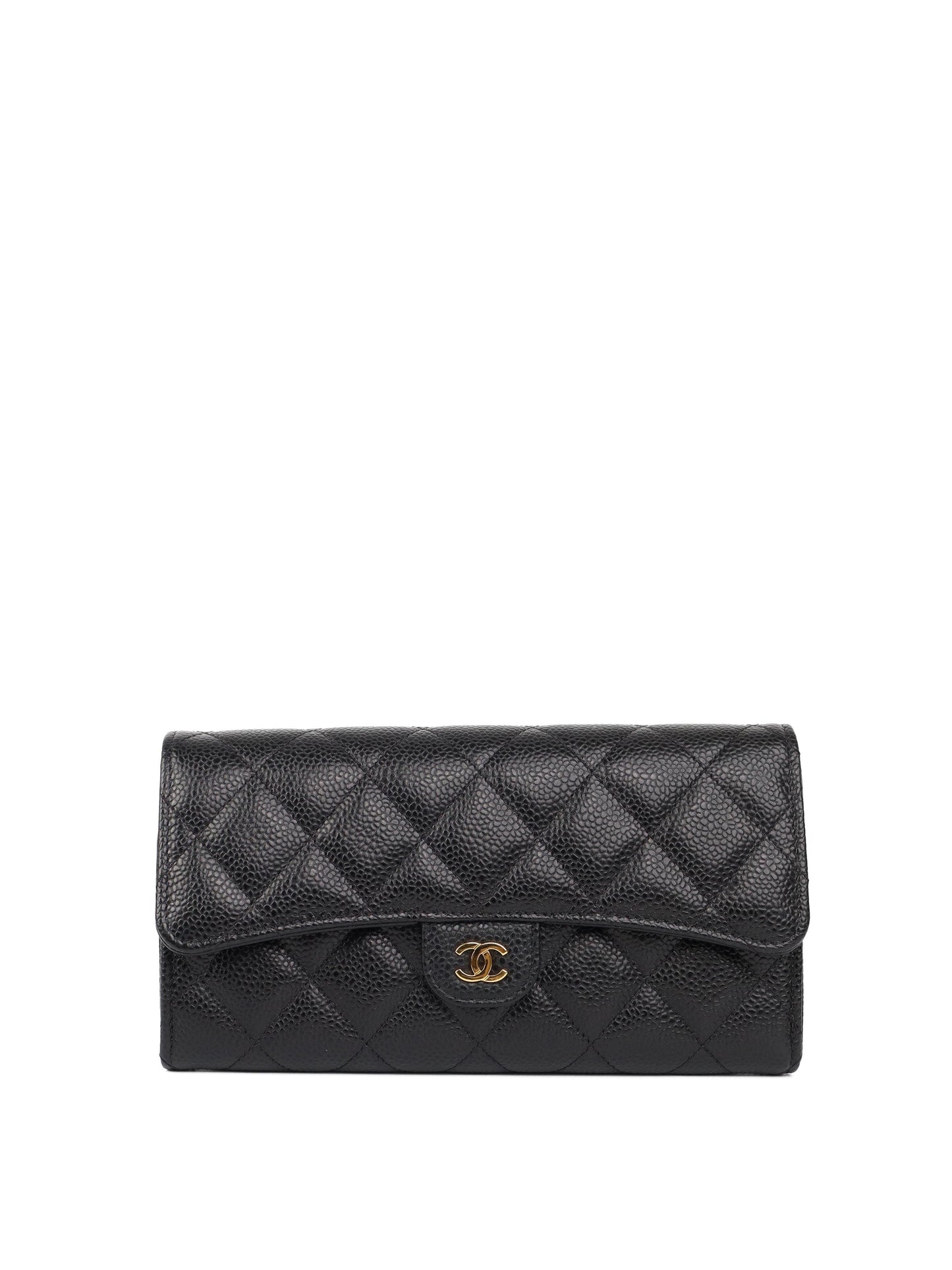 Chanel Black Caviar Wallet