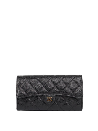 Chanel Black Caviar Wallet