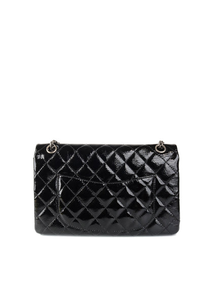 Chanel Black Medium Patent 2.55 Bag