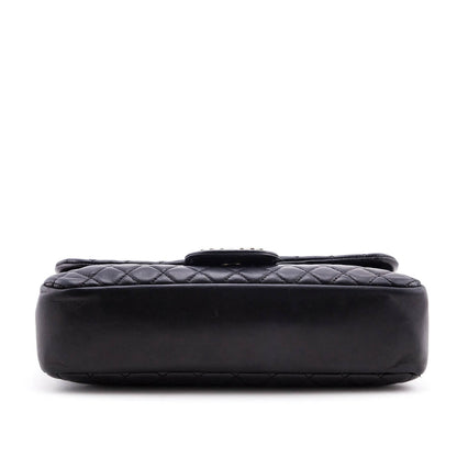 Chanel Black Quilted Lambskin Medium Westminster Flap Bag