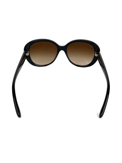 Chanel Black & Beige Butterfly Sunglasses 5312