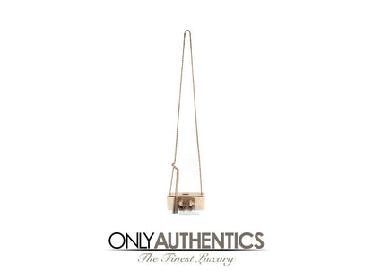Chanel Gold CC Dripping Chains Box Clutch