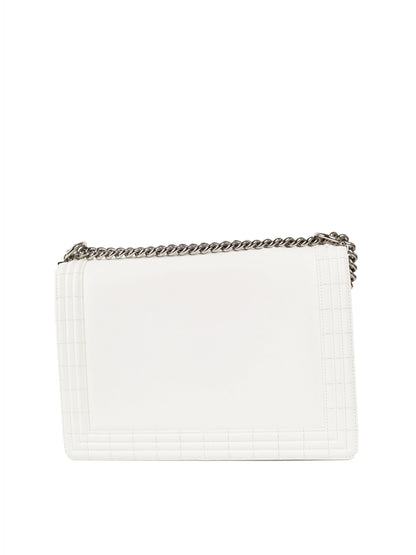 Chanel White XL Boy Reverso Bag