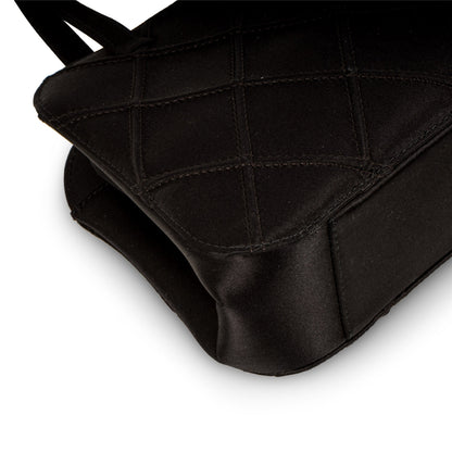 Vintage Satin Bowler Bag