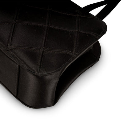 Vintage Satin Bowler Bag