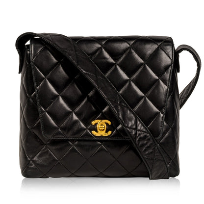 Vintage Lambskin Satchel Bag