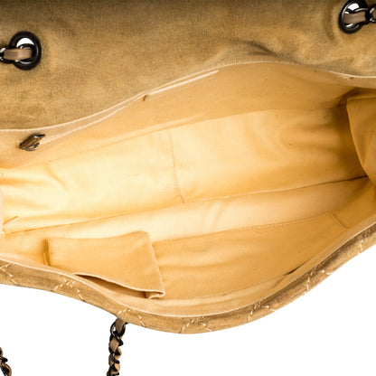 Nubuck Flap Bag