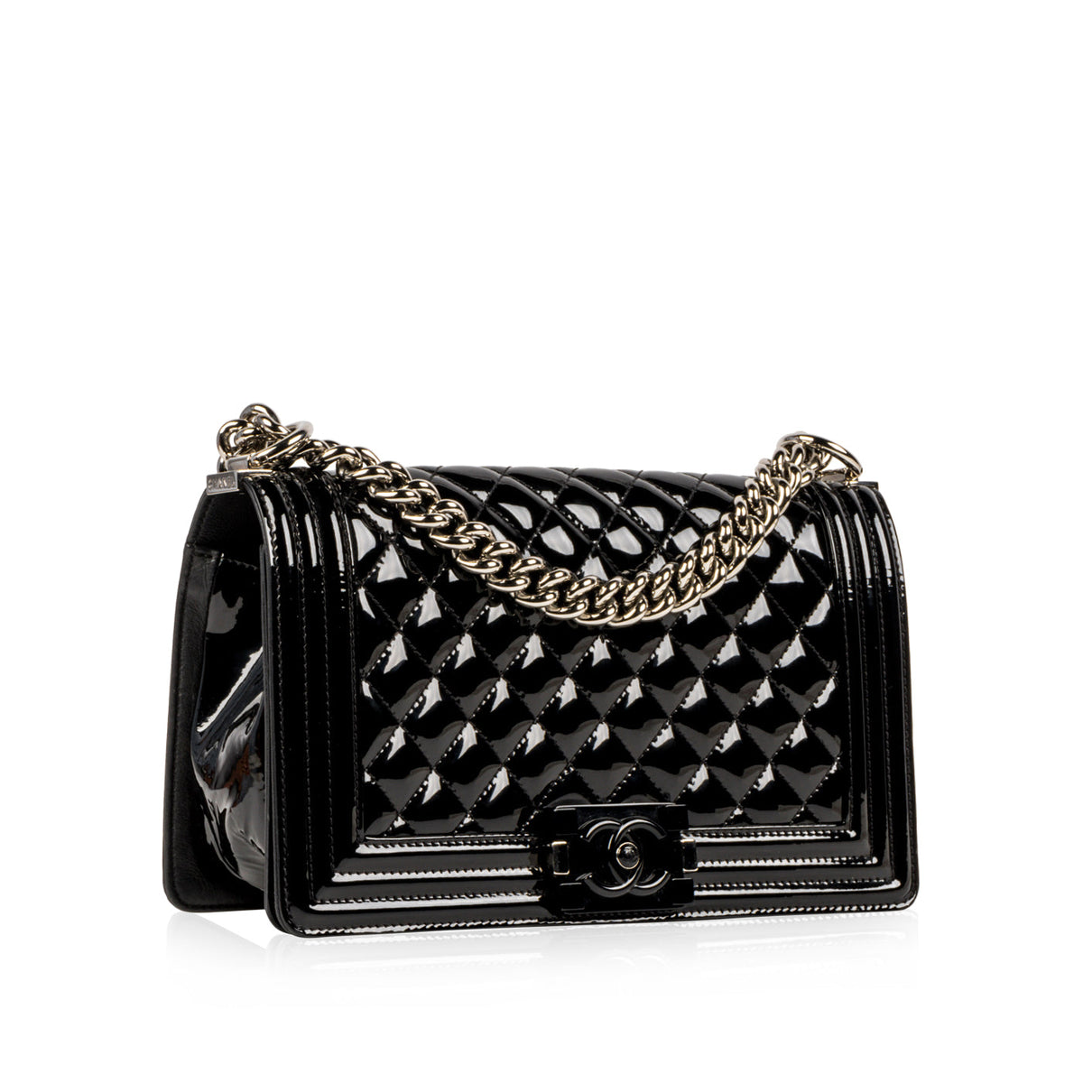 Medium Boy Bag - So Black