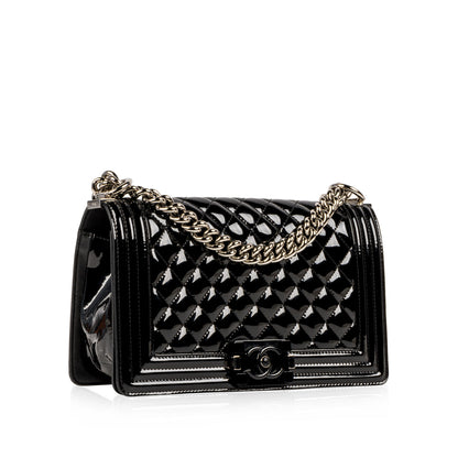 Medium Boy Bag - So Black