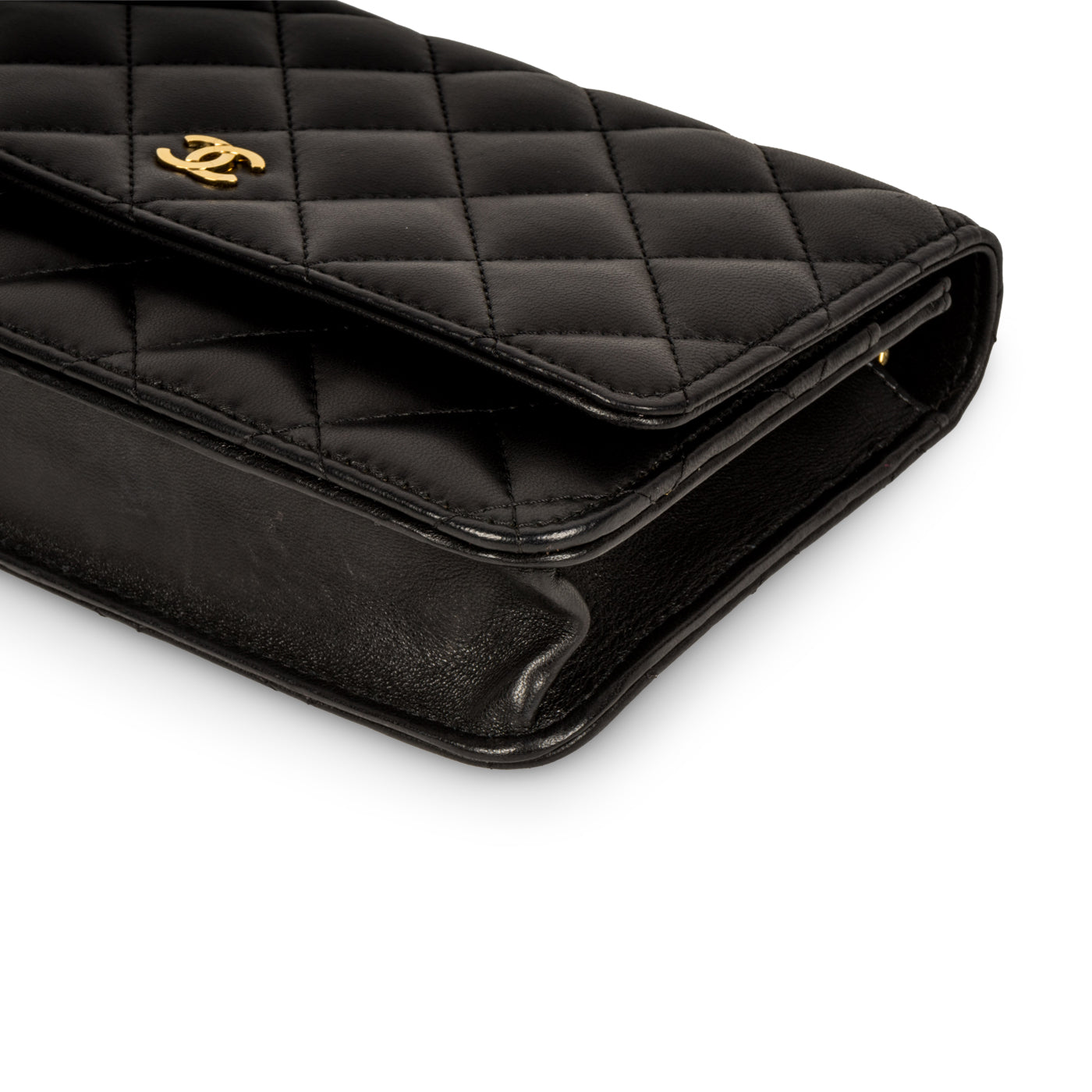 Classic Wallet on Chain - Lambskin