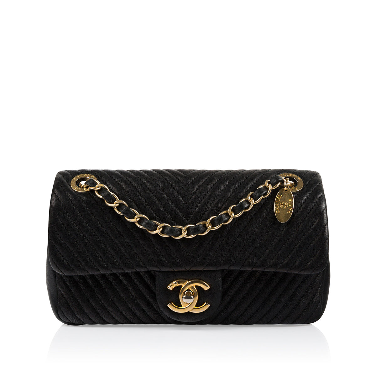 Chevron Flap Bag