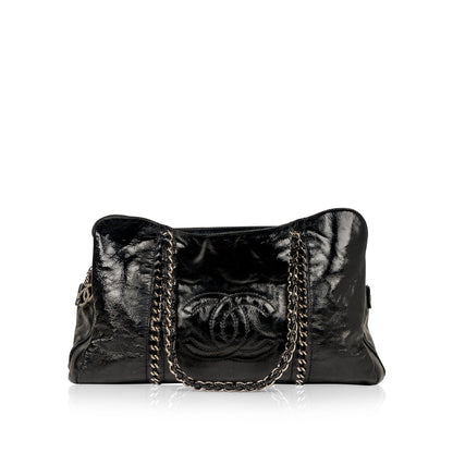East West Patent Tote