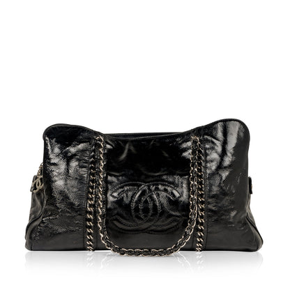 East West Patent Tote