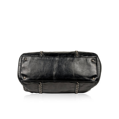 East West Patent Tote