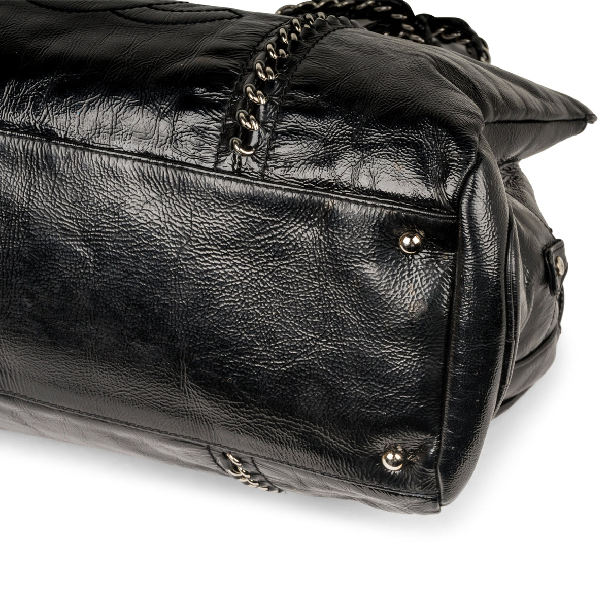 East West Patent Tote
