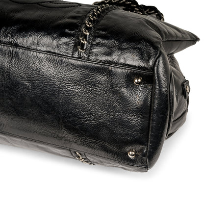East West Patent Tote
